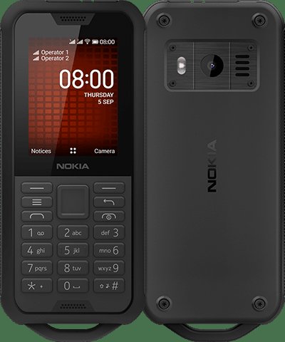Nokia 800 Tough Black - obrázek produktu