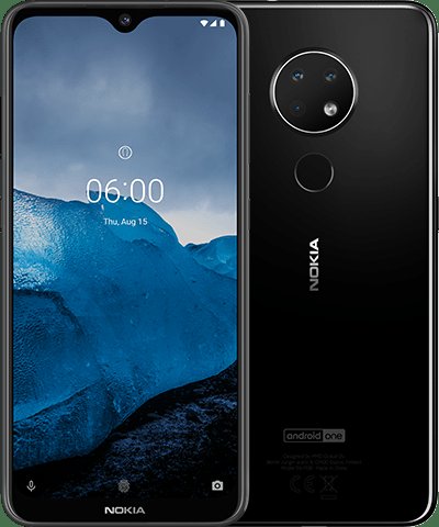Nokia 6.2 (4/ 64GB) Dual SIM Charcoal - obrázek produktu