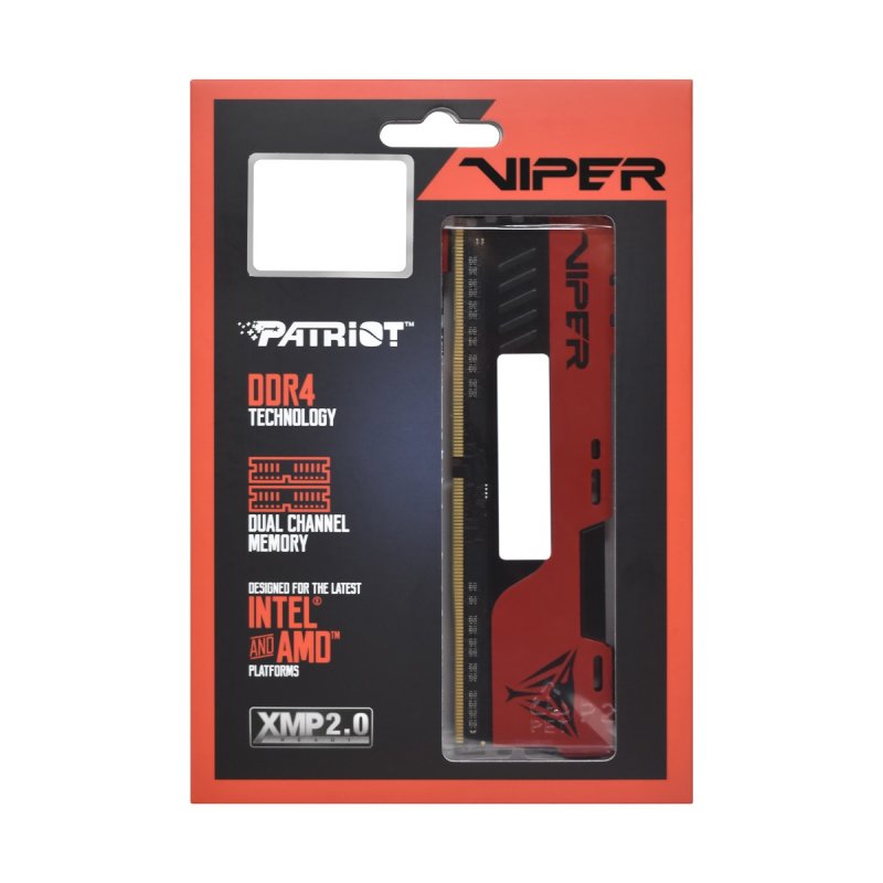 Patriot Viper Elite II/ DDR4/ 16GB/ 3600MHz/ CL20/ 2x8GB/ Red - obrázek č. 4