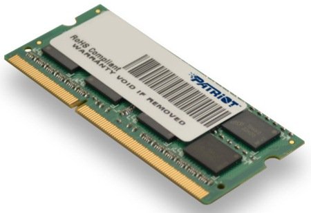 Patriot/ SO-DIMM DDR3/ 8GB/ 1600MHz/ CL11/ 1x8GB - obrázek produktu