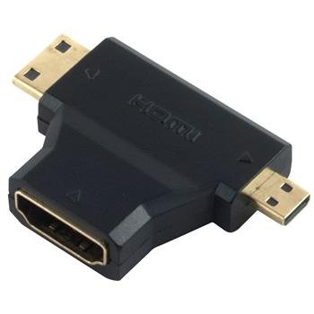 PremiumCord Adapter HDMI na miniHDMI - microHDMI - obrázek produktu