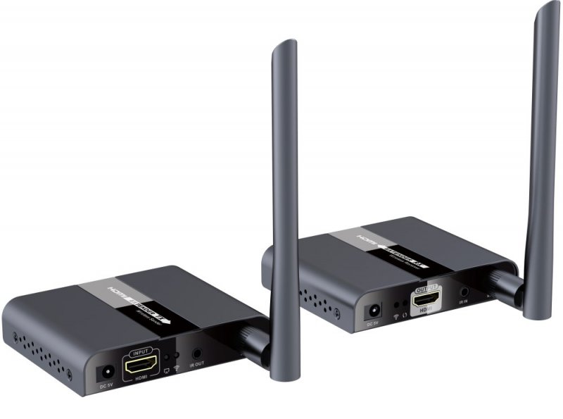 PremiumCord HDMI Wireless extender na 50m, pásmo 5.8GHz - obrázek produktu