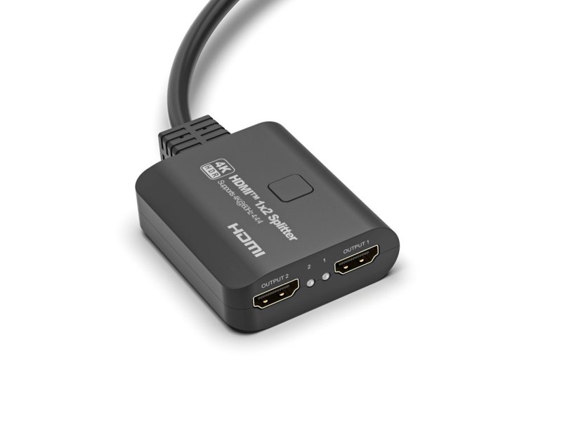 PremiumCord HDMI 2.0 Mini Splitter 1-2 Pigtail 4Kx2K@60Hz HDCP2.2 Downscaler - obrázek č. 1