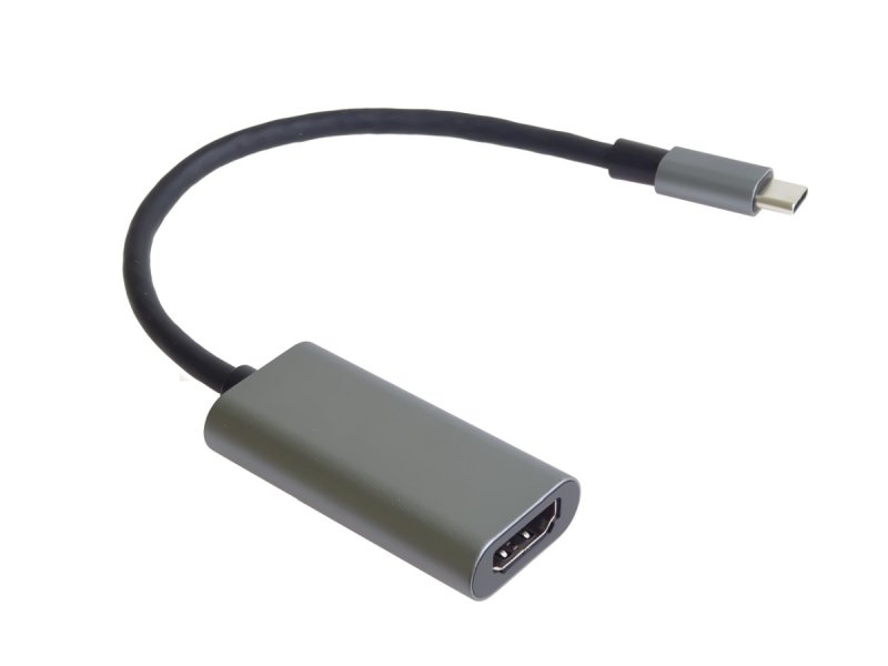 PremiumCord Převodník USB-C na HDMI, rozlišení 4K a FULL HD 1080p, kovové pouzdro - obrázek č. 6
