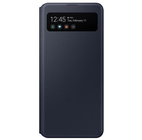 Samsung Flipový S View kryt pro Galaxy A41 Black - obrázek produktu