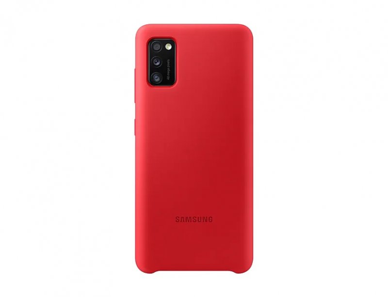 Samsung Silikonový kryt pro Galaxy A41 Red - obrázek produktu