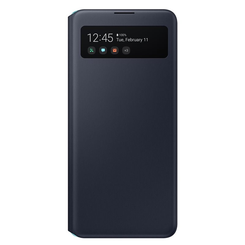 Samsung Flipové pouzdro S View Galaxy A51 5G Black - obrázek č. 1