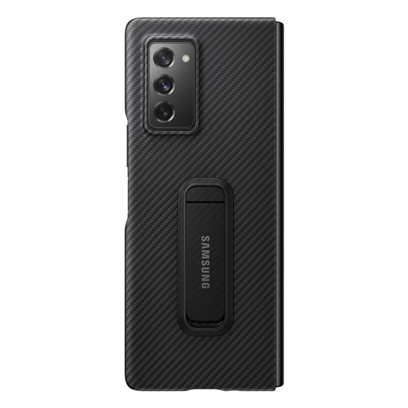 Samsung Aramid Standing Cover pro Z Fold 2 Black - obrázek č. 1