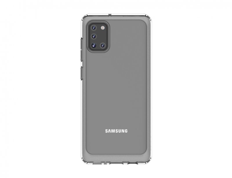 Samsung Průhledný zadní kryt pro A31 Transparent - obrázek produktu