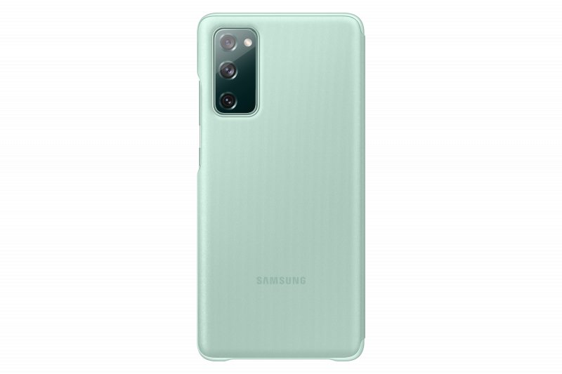 Samsung Clear View Cover Galaxy S20 FE Mint - obrázek č. 1