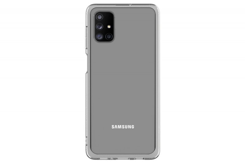Samsung Poloprůhledný zadní kryt pro M51 Transparent - obrázek produktu