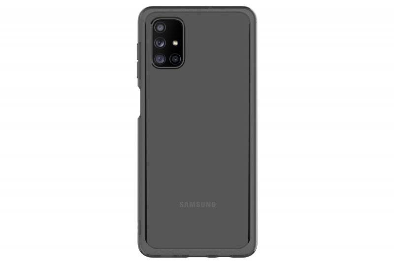 Samsung Poloprůhledný zadní kryt pro M51 Black - obrázek produktu