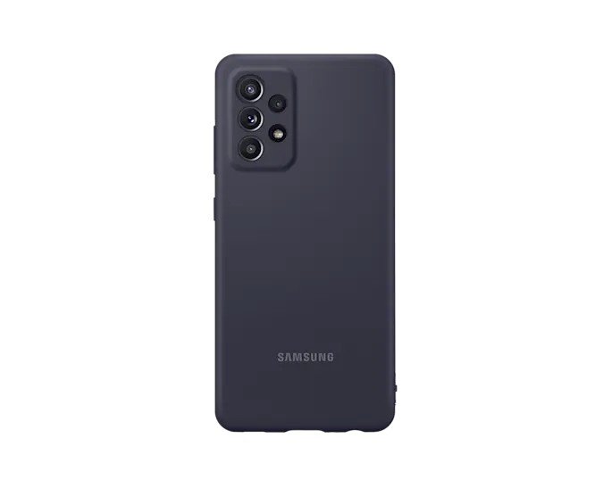 Samsung Silikonový zadní kryt A52/ A52 5G/ A52s Black - obrázek produktu