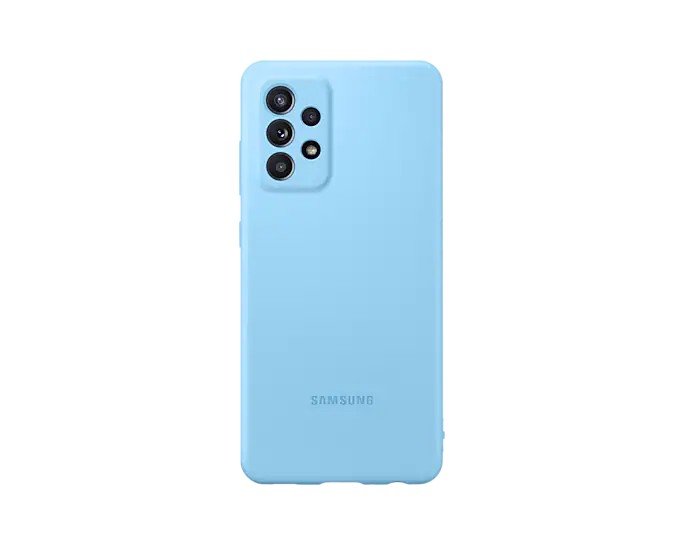 Samsung Silikonový zadní kryt A52/ A52 5G/ A52s Blue - obrázek produktu