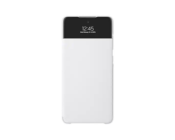 Samsung Flipové pouzdro S View A72 White - obrázek produktu