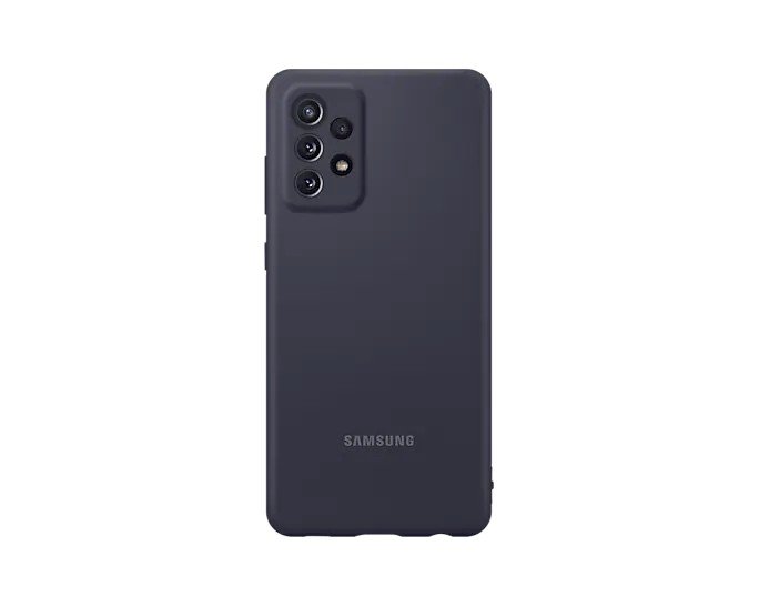 Samsung Silikonový zadní kryt A72 Black - obrázek produktu