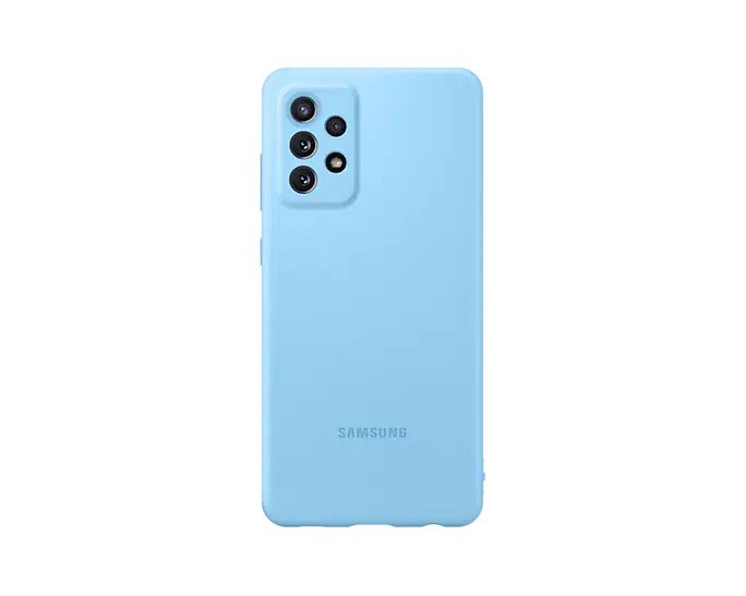 Samsung Silikonový zadní kryt A72 Blue - obrázek produktu