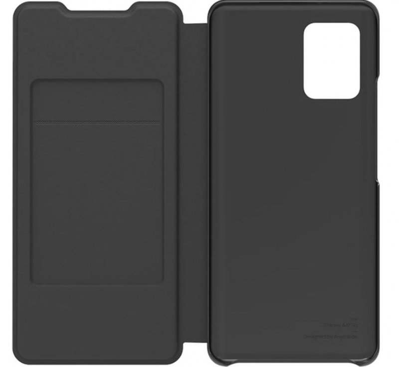 Samsung Flipové pouzdro A42 (5G) Black - obrázek č. 1