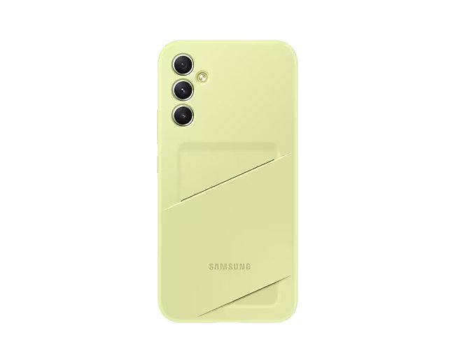 Samsung Zadní kryt s kapsou na kartu pro Samsung Galaxy A34 Lime - obrázek produktu