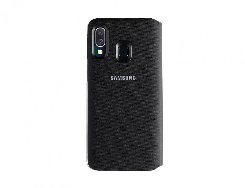 Samsung Flipový kryt pro Galaxy A40 Black - obrázek č. 1