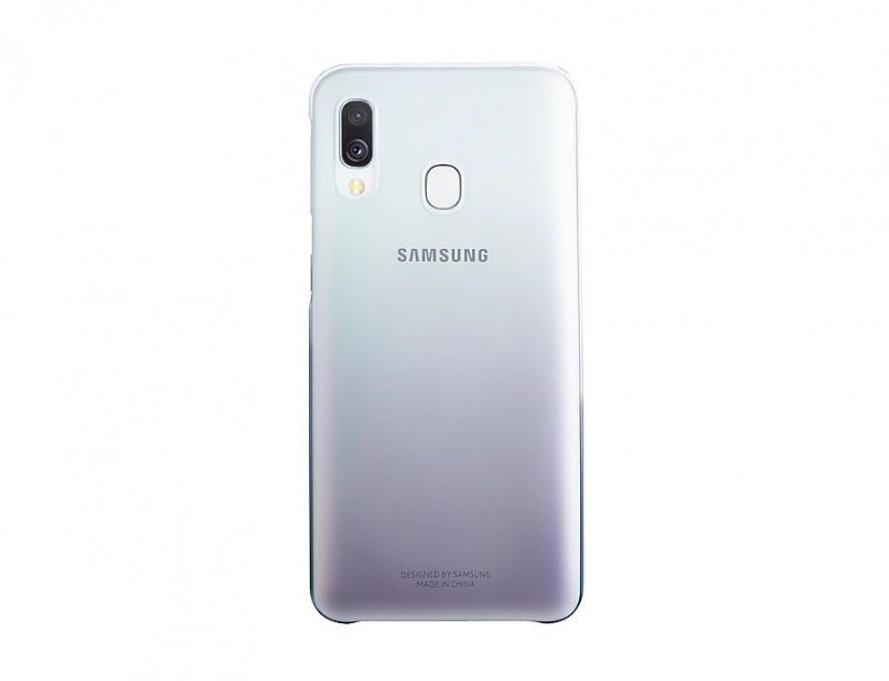 Samsung Gradation kryt pro Galaxy A40 Black - obrázek č. 1