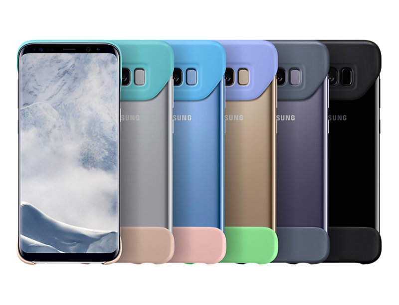 Samsung 2Piece Cover pro S8+ (G955) Mint/ Blue/ Violet - obrázek č. 3