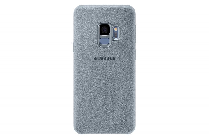 Samsung Zadní kryt - kůže Alcantara pro S9 Mint - obrázek č. 1