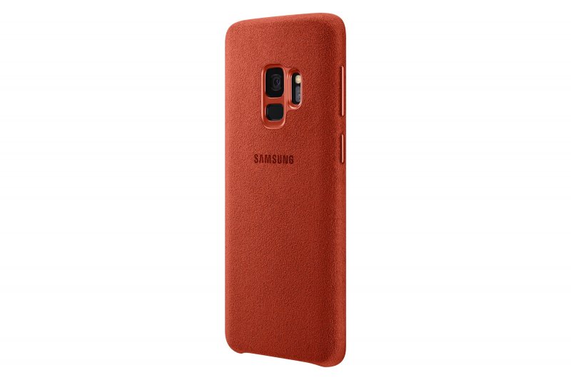 Samsung Zadní kryt - kůže Alcantara pro S9 Red - obrázek č. 2