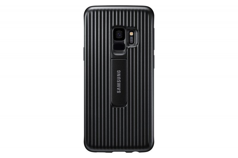 Samsung Tvrzený ochranný zadní kryt pro S9 Black - obrázek č. 1