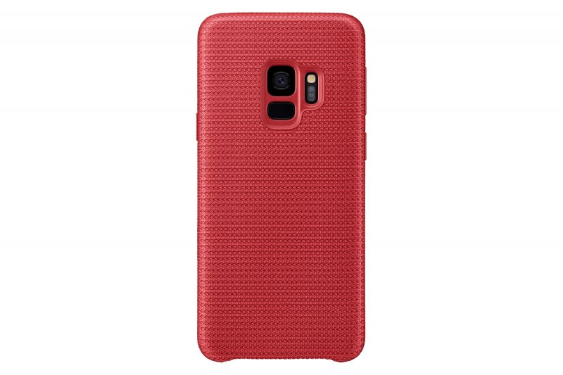 Samsung Látkový odlehčený zadní kryt pro S9 Red - obrázek č. 1