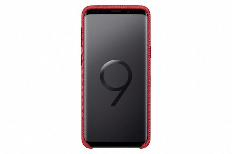 Samsung Látkový odlehčený zadní kryt pro S9 Red - obrázek produktu