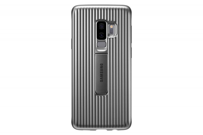 Samsung Tvrzený ochranný zadní kryt pro S9+ Silver - obrázek č. 1