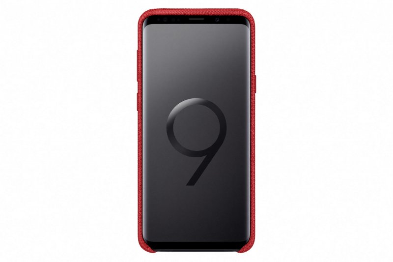 Samsung Látkový odlehčený zadní kryt pro S9+ Red - obrázek produktu