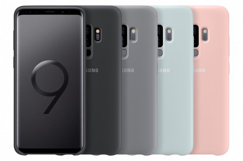 Samsung Silikonový zadní kryt pro S9+ Blue - obrázek č. 5