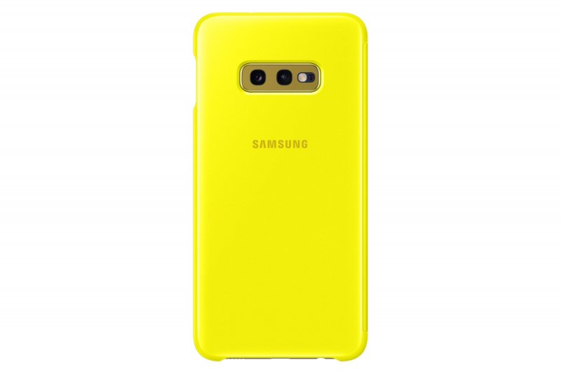 Samsung Clear View Cover S10e Yellow - obrázek č. 3