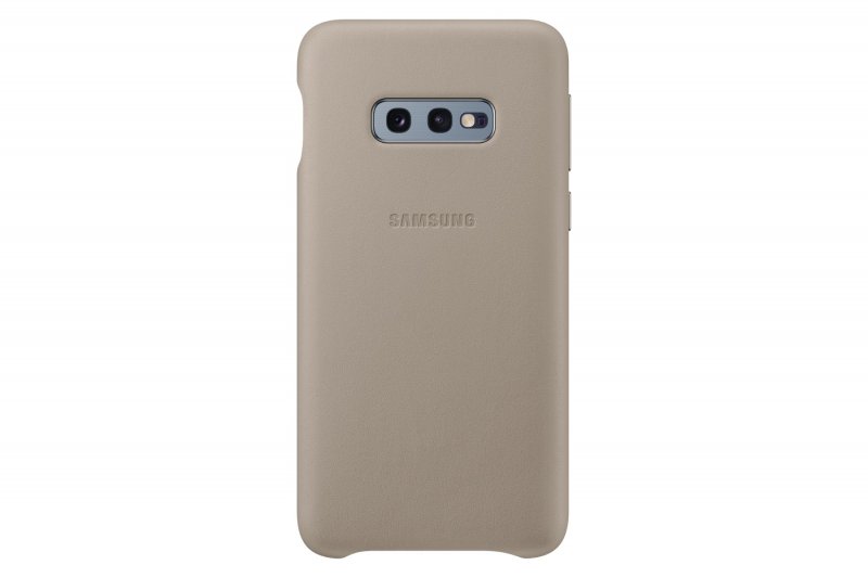 Samsung Leather Cover S10e Gray - obrázek č. 1