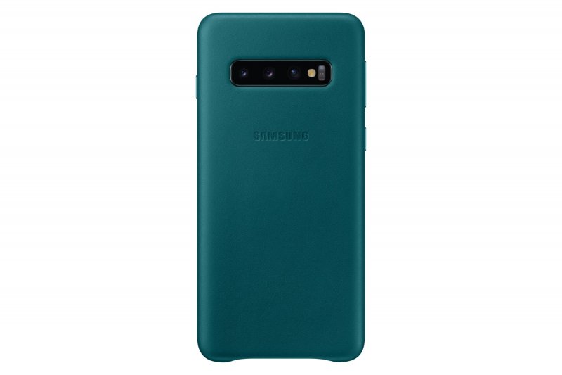 Samsung Leather Cover S10 Green - obrázek produktu