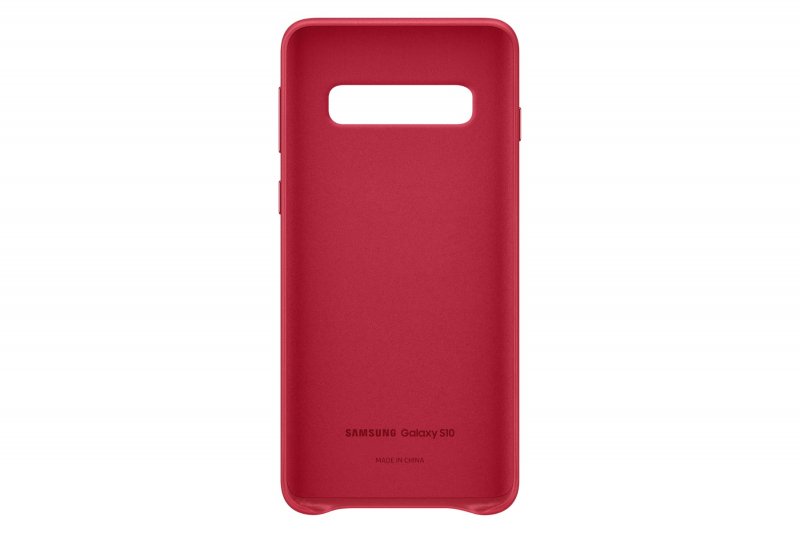 Samsung Leather Cover S10 Red - obrázek produktu