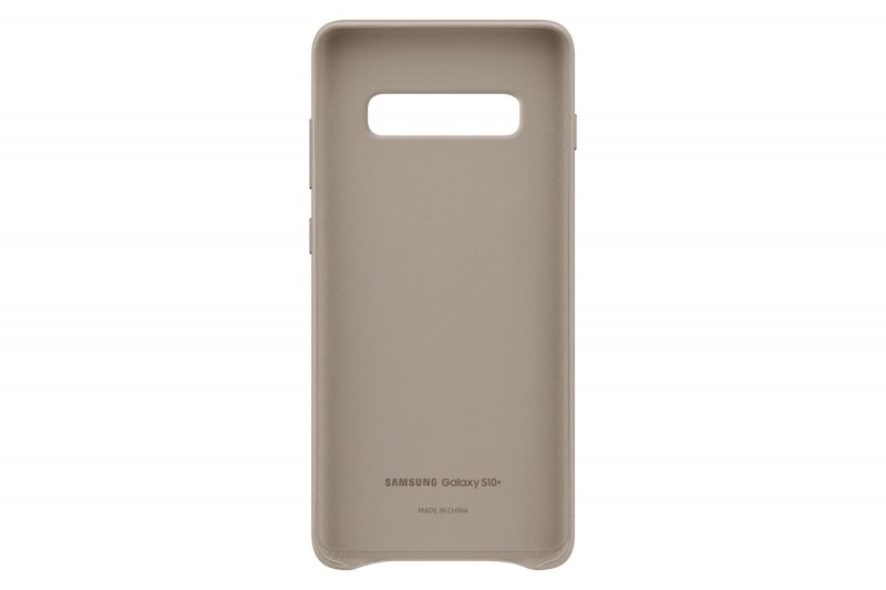 Samsung Leather Cover S10+ Gray - obrázek č. 3