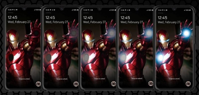 Samsung Stylové pouzdro Iron Man pro Galaxy A50 - obrázek č. 2