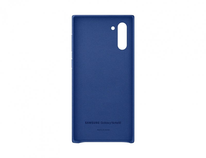 Samsung Kožený zadní kryt pro Galaxy Note10 Blue - obrázek č. 1