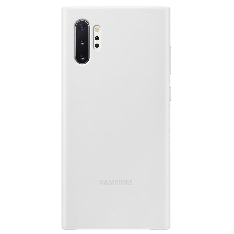 Samsung Kožený zadní kryt pro Galaxy Note10+ White - obrázek produktu