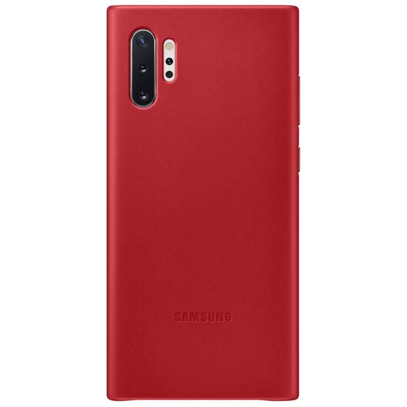 Samsung Kožený zadní kryt pro Galaxy Note10+ Red - obrázek produktu