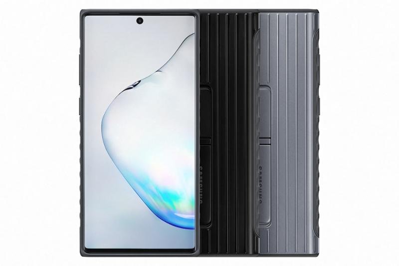Samsung Protective stand Cover Galaxy Note10+ Black - obrázek č. 2