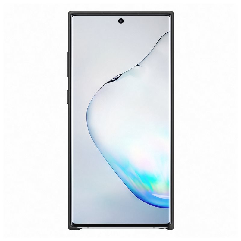 Samsung Silikonový kryt pro Galaxy Note10+ Black - obrázek č. 1