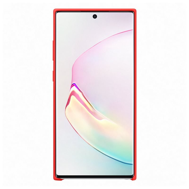 Samsung Silikonový kryt pro Galaxy Note10+ Red - obrázek č. 1