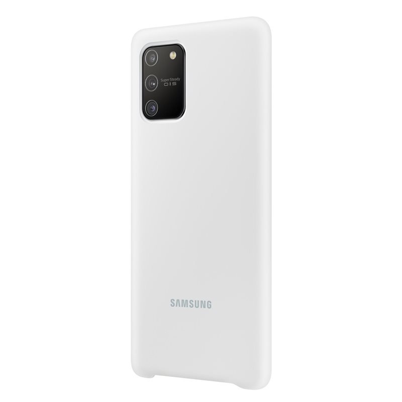 Samsung Silikonový kryt pro Galaxy S10 Lite White - obrázek č. 2