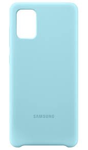 Samsung Silikonový kryt pro Galaxy A71 Blue - obrázek produktu