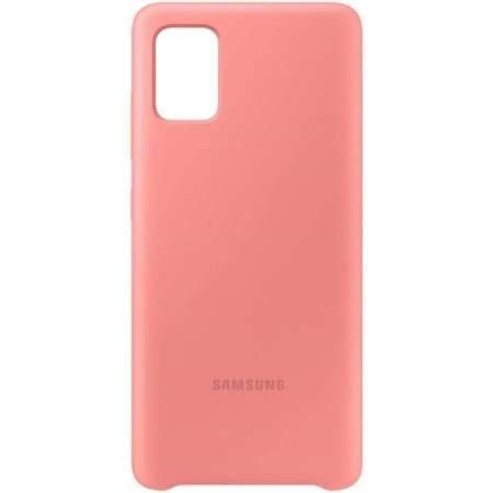 Samsung Silikonový kryt pro Galaxy A71 Pink - obrázek produktu