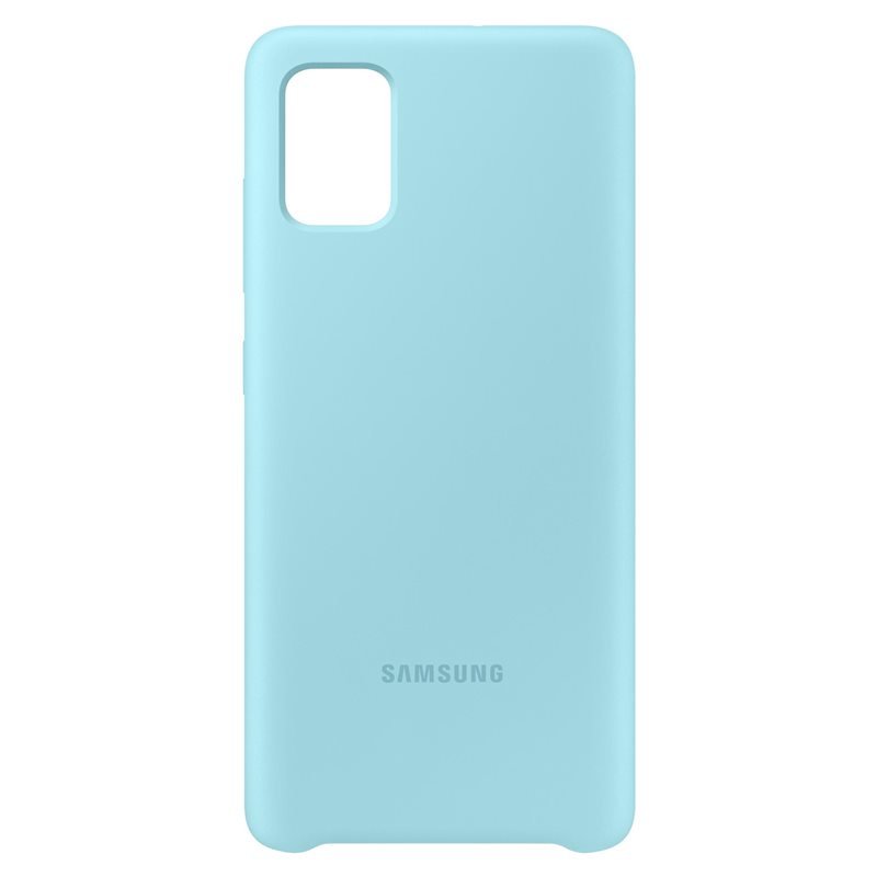 Samsung Silikonový kryt pro Galaxy A51 Blue - obrázek č. 2